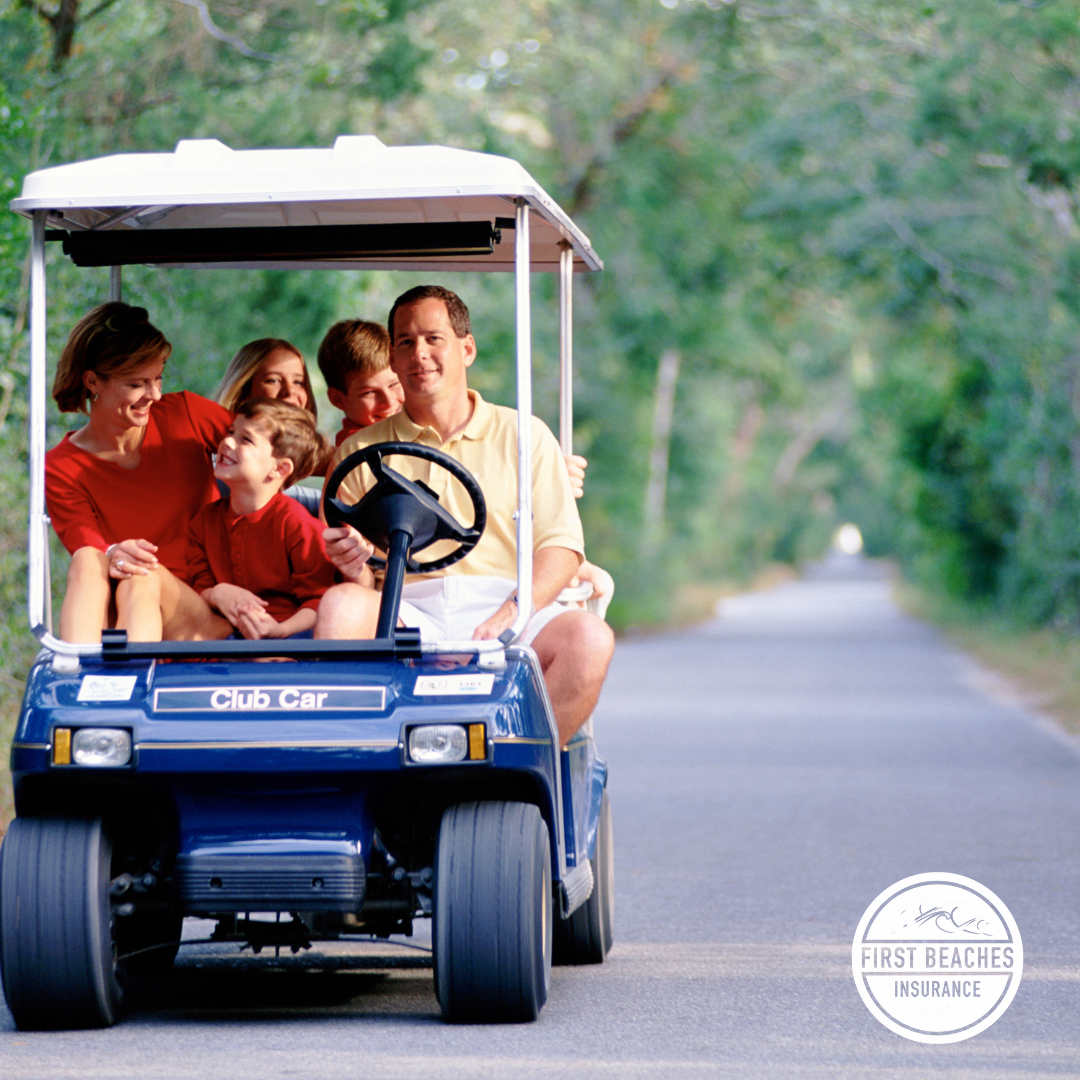 Basics on Insuring Your Golf Cart and Street Legal Golf Carts in Florida -  First Beaches Insurance